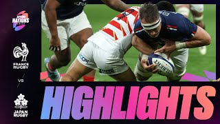 HIGHLIGHTS | FRANCE V JAPAN | AUTUMN NATIONS SERIES