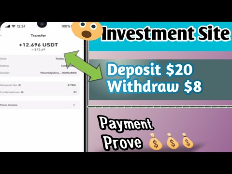 New Usdt Earning Site| Earn Free Usdt 2024 | Best Investment Site | Live Withdraw Prove