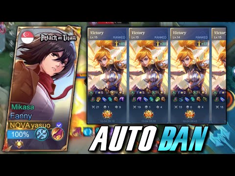 THIS IS THE REASON WHY FANNY IS AUTO BAN IN RANK GAME | MLBB