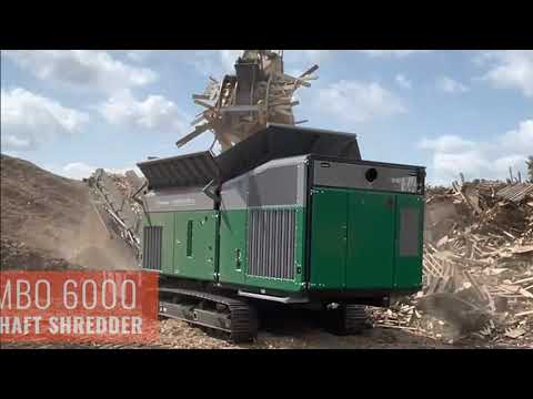 Komptech Americas 2021 Crambo 6000 Dual Shaft Shredder with Maverick Environmental Equipment