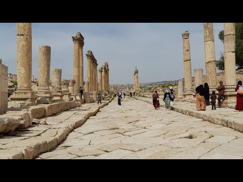 Jerash travel vlog, Jordan 🇯🇴