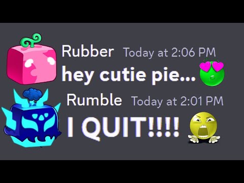 if RUMBLE QUIT Blox Fruits...