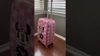 Did anyone say Minnie Mouse luggage! Travel to Disney with this adorable suitcase!