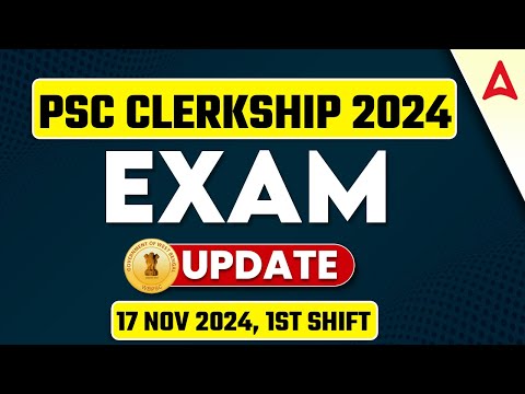 PSC Clerkship 1st Shift Today | PSC Clerkship Exam Review | 17 Nov 2024 | Difficult Level ?