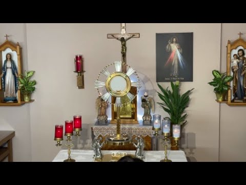 LIVE Eucharistic Adoration - Sisters of Divine Mercy