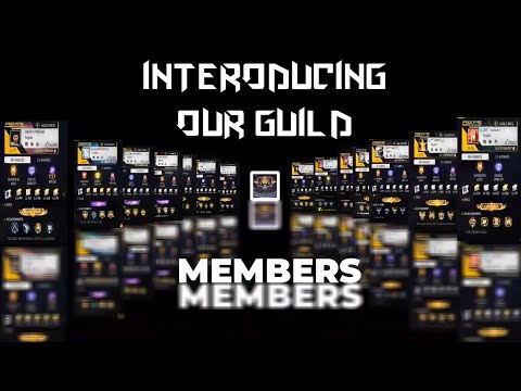 INTERODUCING MY GUILD 🔥| Free Fire Guild Status || #freefire #freefireguild #xml