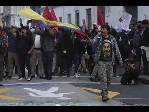 Protests in Ecuador against Noboa's government over blackouts, insecurity and economic crisis