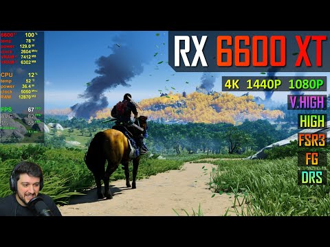 RX 6600 XT - Ghost of Tsushima