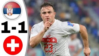 Switzerland vs Serbia 1-1 Highlights & All Goals 2024 HD