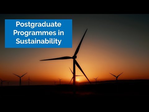 Postgraduate Programmes in Sustainability at Newcastle University