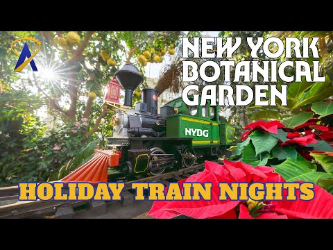 Holiday Train Nights at the New York Botanical Garden