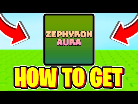 How To Get ZEPHYRON AURA In FIND THE AURAS! Roblox