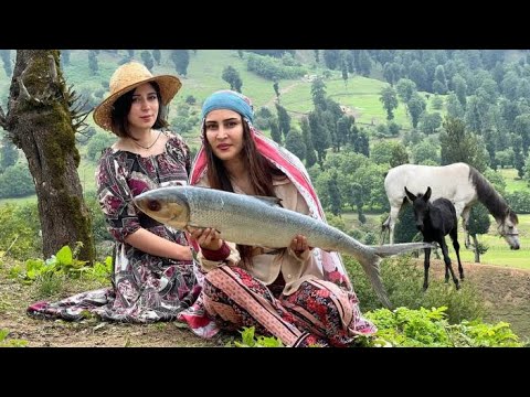 Daily Village Life : Cooking Big Fish in The Mountain Village