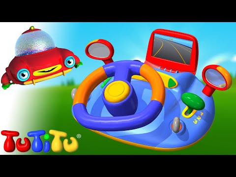 🚗 🎁TuTiTu Builds a Steering Wheel - 🤩Fun Toddler Learning with Easy Toy Building Activities🍿