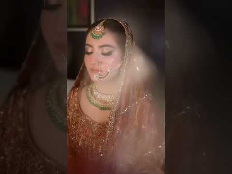 JAn nisar hiba bukhari bridal look #entertainment #drama #pakistanidrama