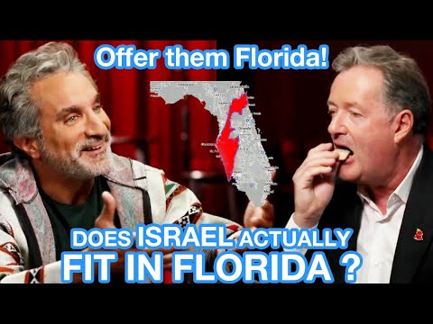 Does Israel actually fit in Florida / Israel vs. Florida Size Comparison