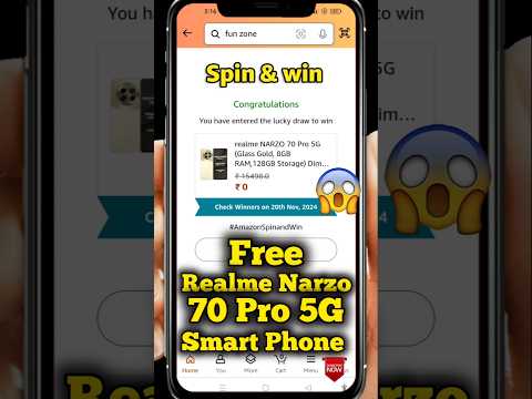 Amazon Realme Narzo 70pro Quiz Answer Today Amazon New Game Weeks Quiz Answer Today Amazon All Quiz