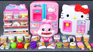 126 Minutes Satisfying Unboxing Cute Pink Hello Kitty Smart Refrigerator Review | Tiny Toys Unboxing