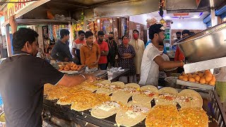 Heavy Crowd @ Famous Tiffin Center in Chandanagar, Hyderabad | Any Single Tiffin  Rs 20