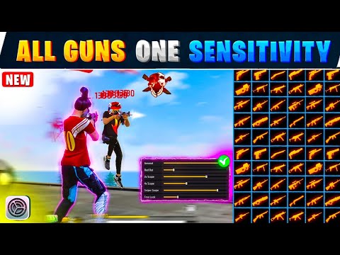 All Gun Headshot Sensitivity Setting After New OB46 Update | Free Fire Max Auto Headshot Sensitivity