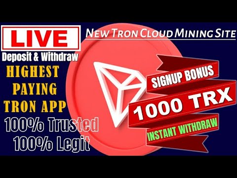 Trx Mining | Trx Mining Site | Trx Mining Website | New TRX Mining Site | Tron Mining | Tron | 2022