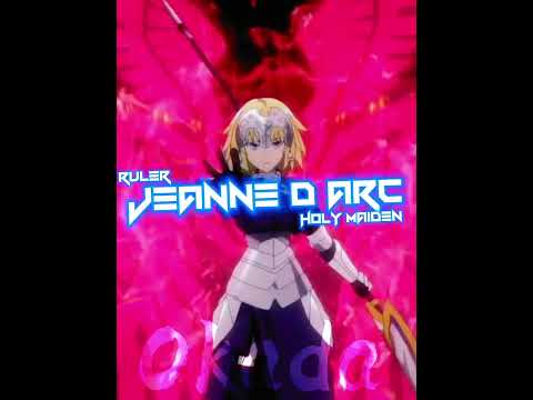 Jeanne D’ arc(Apocrypha)vs Mordred(Apocrypha)|#fateseries #fateapocrypha#holygrailwar #noblephantasm