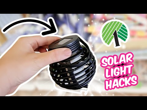 You Wont Believe How I Used DOLLAR TREE Solar Lights for High End DIYS | Patio and Outdoor DIYS 2023