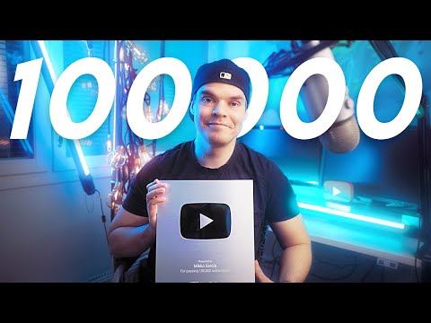 FINALLY Unboxing my 100k YouTube Play Button