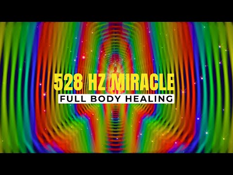 528 Hz Miracle Frequency l DNA Repair & Physical Full Body Healing l  Dark Screen At 5 Minutes