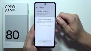 OPPO A80 5G: How to Connect with TV (Use Screen Cast)
