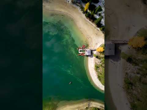 Lake Braies, Dolomites, Italy 🇮🇹 Relaxing Music #shorts