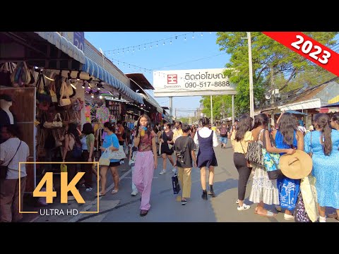 Bangkok, Thailand 🇹🇭 Chatuchak Weekend Market | Walk | 4K | ตลาดนัดจตุจักร | กรุงเทพ ,ประเทศไทย 2023