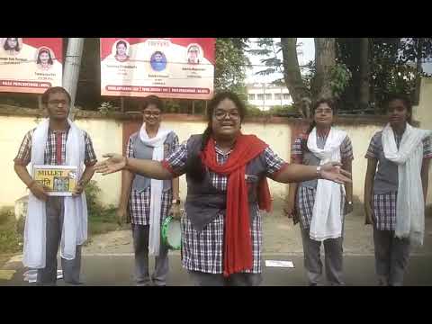 A short video-2 by the students of KV Barrackpore Army on Millet Kranti