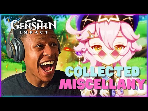 Jus Reacts To Every Genshin Impact Collected Miscellany Video! (Part 1)