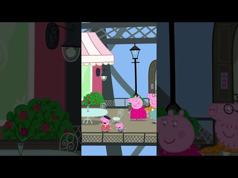 Breakfast In Paris! #peppapigtales #peppapig #shorts