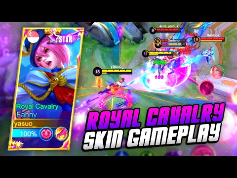 ROYAL CAVALRY FANNY SKIN GAMEPLAY | MLBB