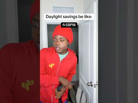 Daylights savings be like 😂