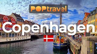 🇩🇰 Copenhagen, Denmark  - Walking Tour around the City Center - 4K