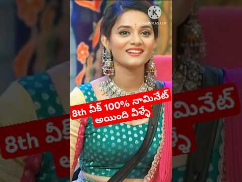 Bigg Boss Telugu 8 8th Week Nomination Confirmed List #biggbosstelugu8 #ytshorts #bb8 #starma #viral