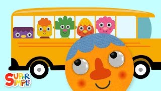 The Wheels On The Bus featuring Noodle & Pals | Super Simple Songs