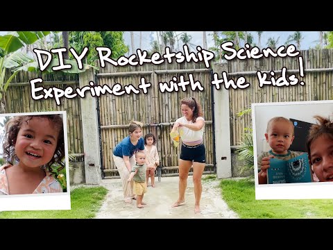 DIY Rocketship Science Experiment with the kids!