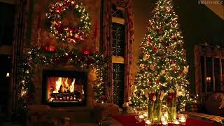 Top 200 Christmas Songs of All Time 🎄10 Hours of Classic Christmas Music with Fireplace