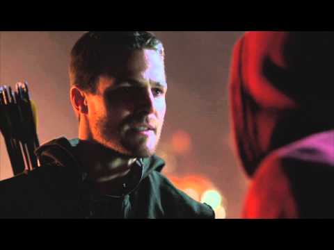 Arrow - 2x12 Clip | Oliver reveals his identity to Roy (HD)