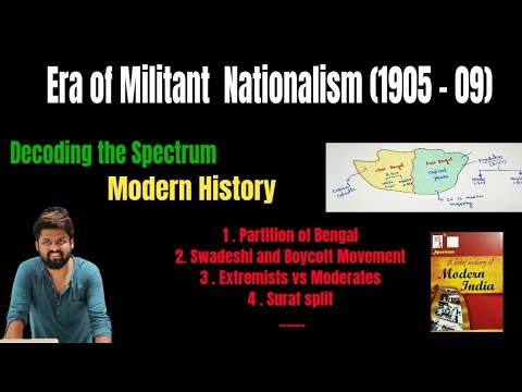 | Modern History (1905-09)  | Spectrum series 01 | UPSC / State PCS | IB ACIO |