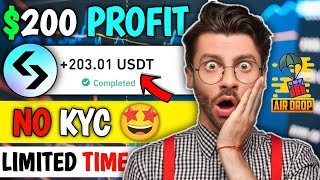 New Crypto Loot Today 🤑| Earn $200+ 😱| No Kyc 🤩 #instantcryptoloot #instant