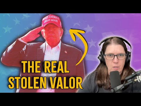 Donald Trump holds THE REAL STOLEN VALOR | Rapid Reframe with Mary Trump