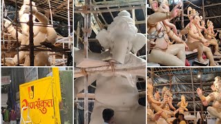 Mumbai Ganpati Aagman 2022 | Rajan Khatu's GanSankul Lalbaug | Parel Railway Workshop |