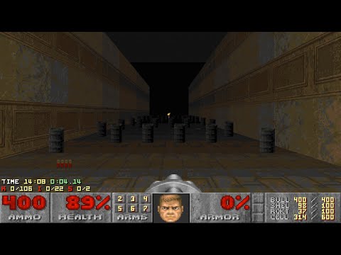 Doom II: Hell on Earth - Nightmare! Speedrun in 21:01