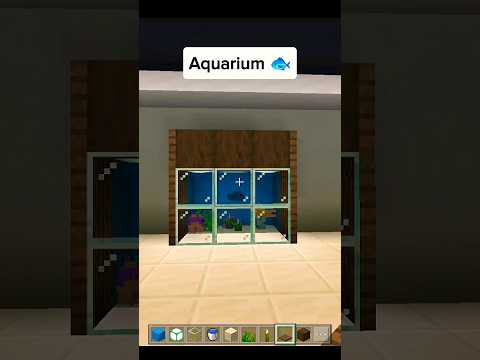 Aquarium in Minecraft | #shorts #minecraft