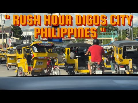 Rush Hour in the Philippines | Digos City drive through